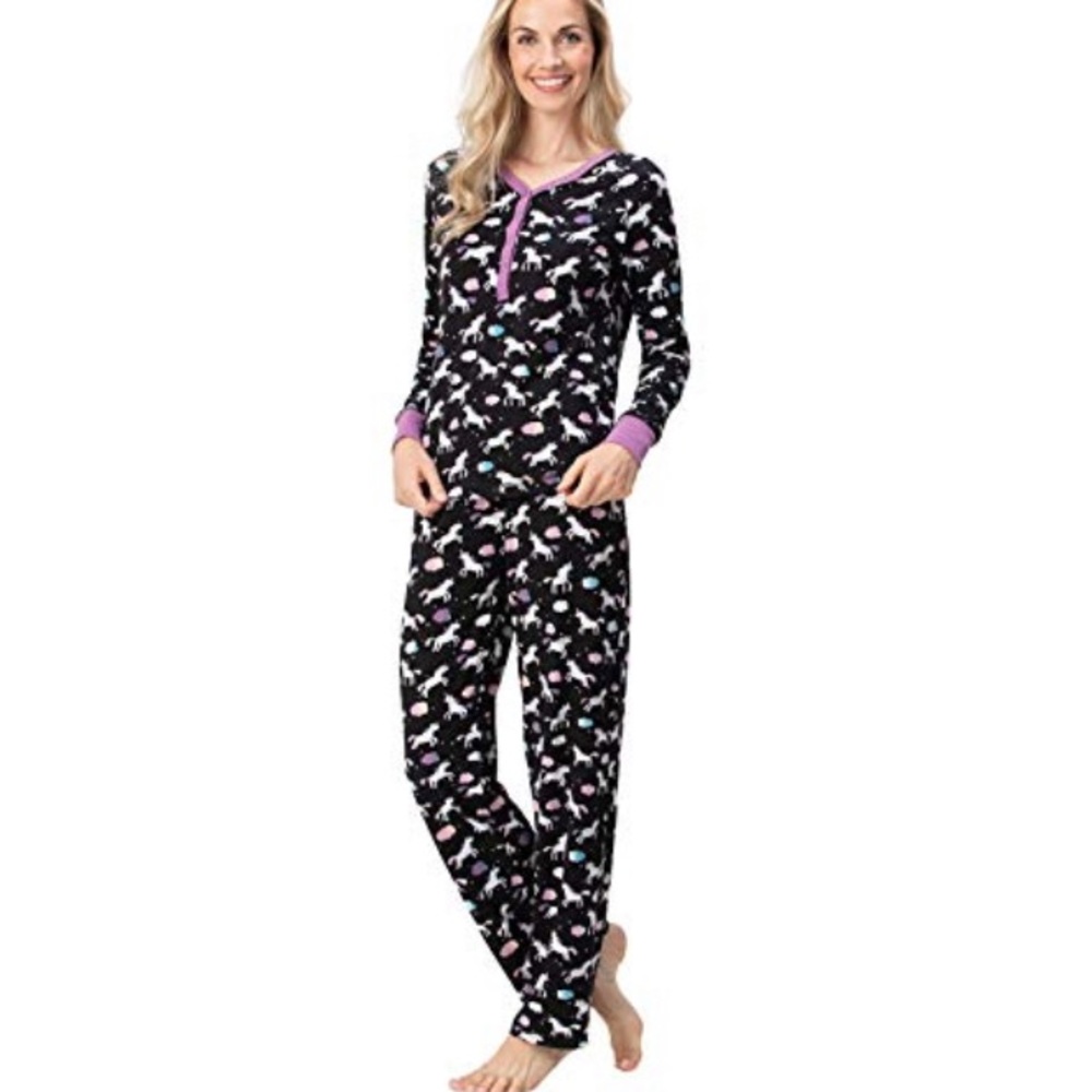 Addison Meadow PJs Women - Unicorn Pajamas for Women, S, 4-6
